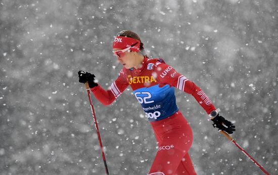 Switzerland Cross Country Skiing Tour de Ski Women