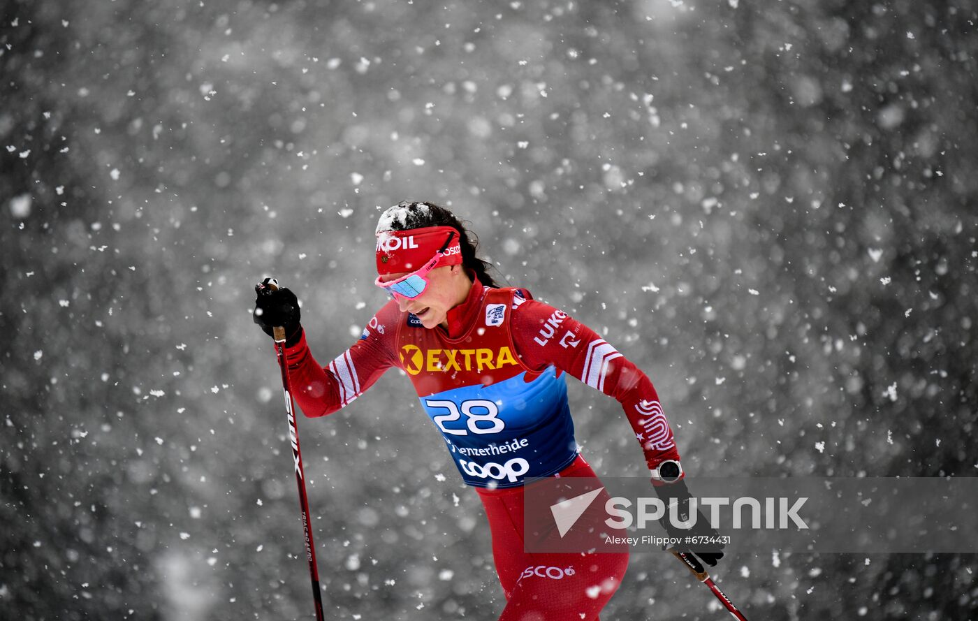 Switzerland Cross Country Skiing Tour de Ski Women