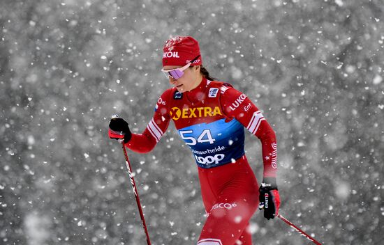 Switzerland Cross Country Skiing Tour de Ski Women