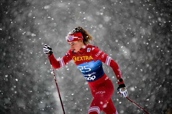 Switzerland Cross Country Skiing Tour de Ski Women