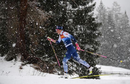 Switzerland Cross Country Skiing Tour de Ski Women