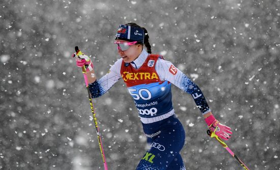 Switzerland Cross Country Skiing Tour de Ski Women