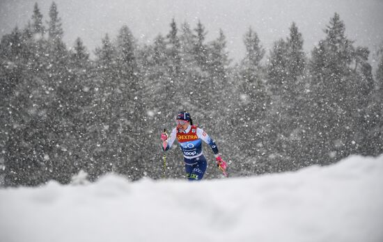 Switzerland Cross Country Skiing Tour de Ski Women