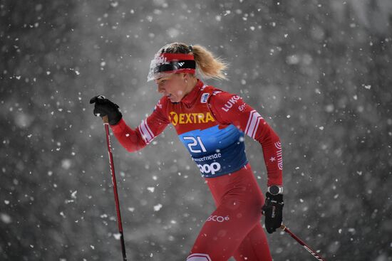 Switzerland Cross Country Skiing Tour de Ski Women