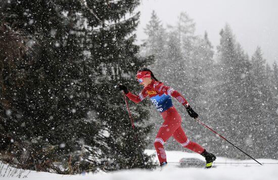 Switzerland Cross Country Skiing Tour de Ski Women