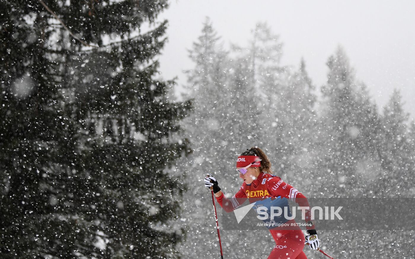 Switzerland Cross Country Skiing Tour de Ski Women