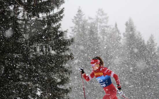 Switzerland Cross Country Skiing Tour de Ski Women