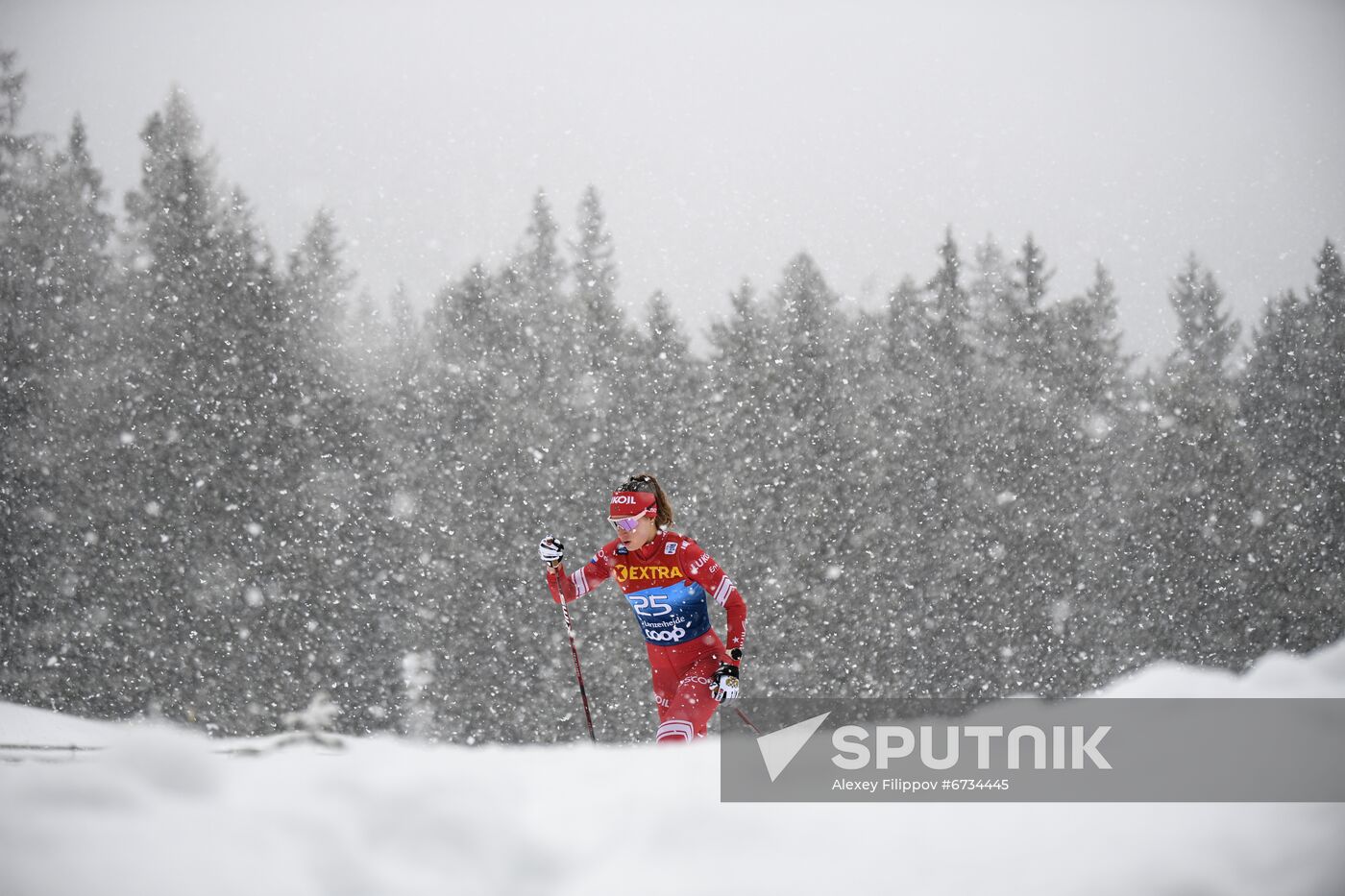 Switzerland Cross Country Skiing Tour de Ski Women