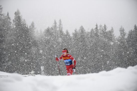 Switzerland Cross Country Skiing Tour de Ski Women