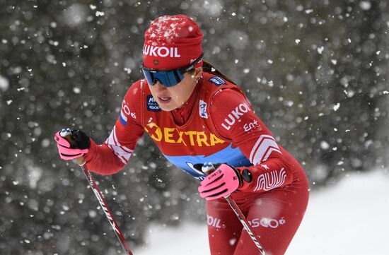 Switzerland Cross Country Skiing Tour de Ski Women