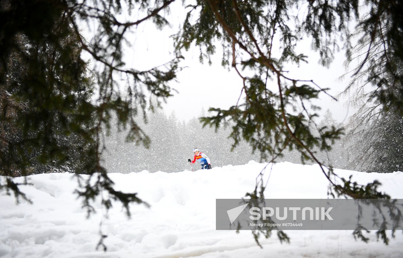 Switzerland Cross Country Skiing Tour de Ski Women