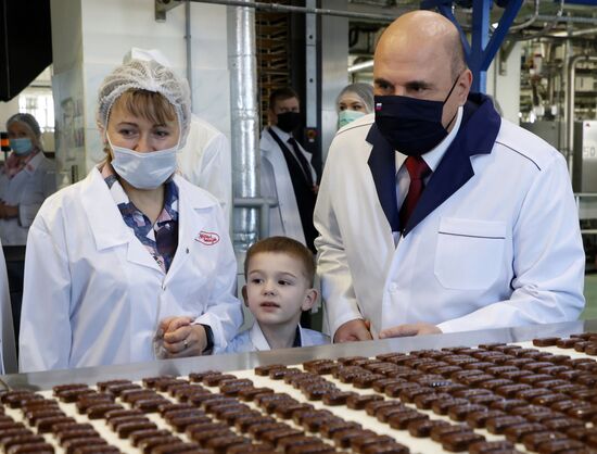 Russia Mishustin New Year Season Charity