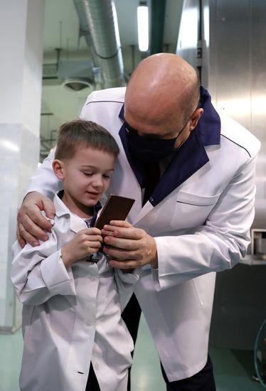 Russia Mishustin New Year Season Charity