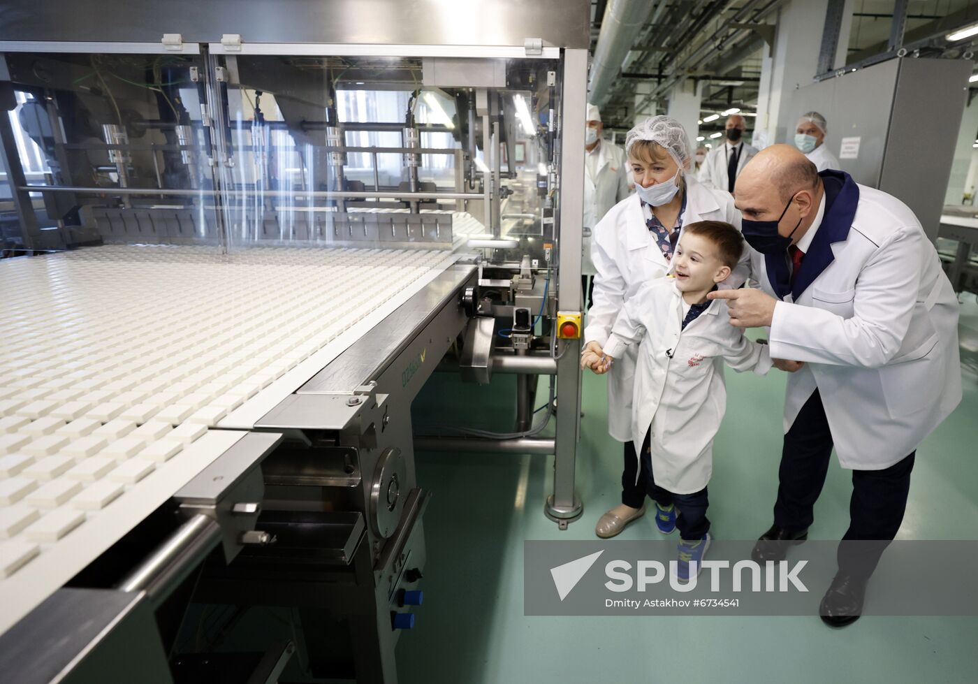 Russia Mishustin New Year Season Charity