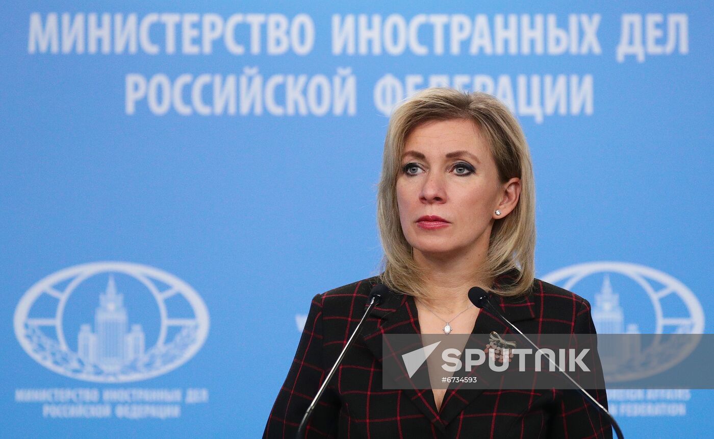 Russia Zakharova Briefing