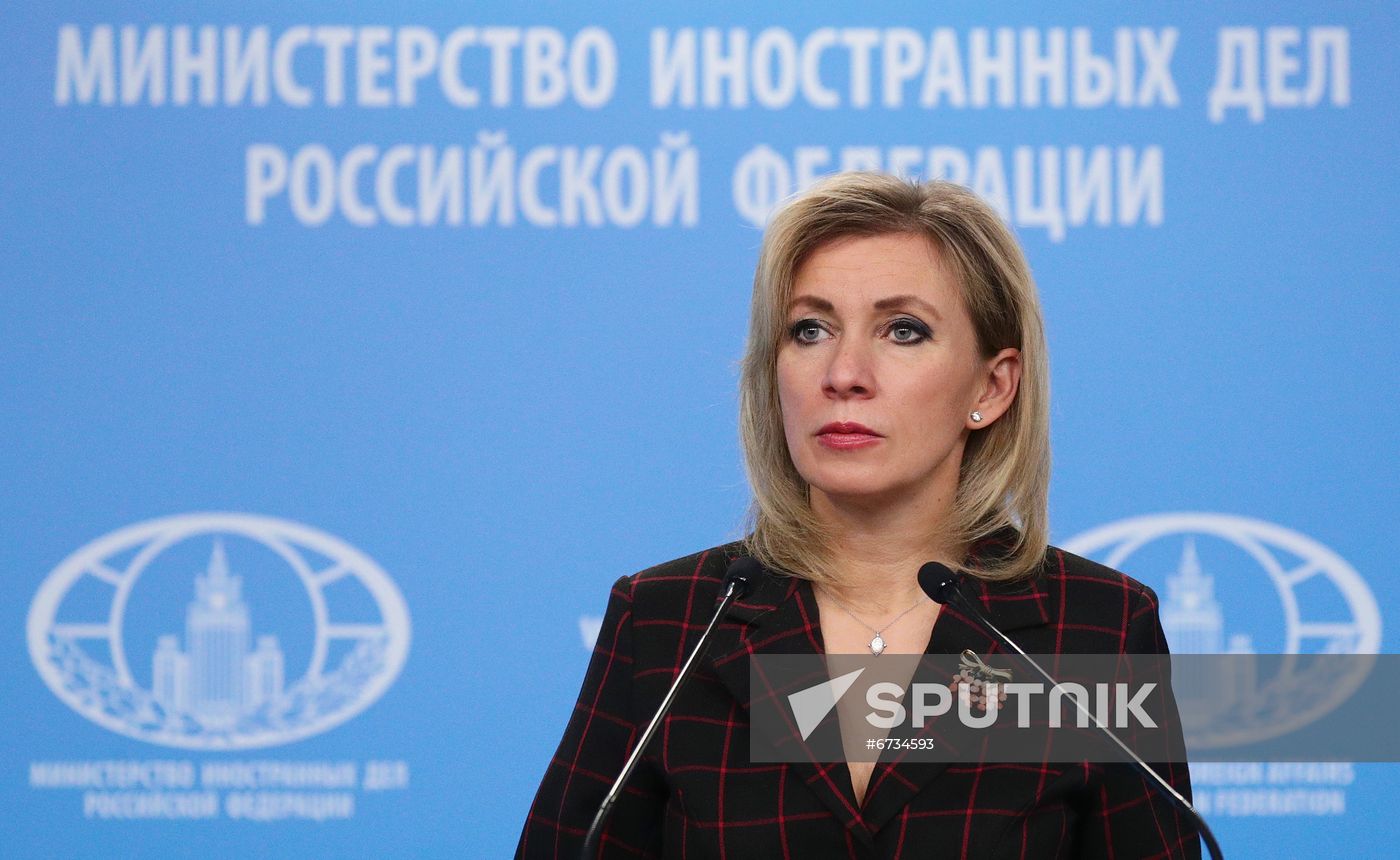 Russia Zakharova Briefing