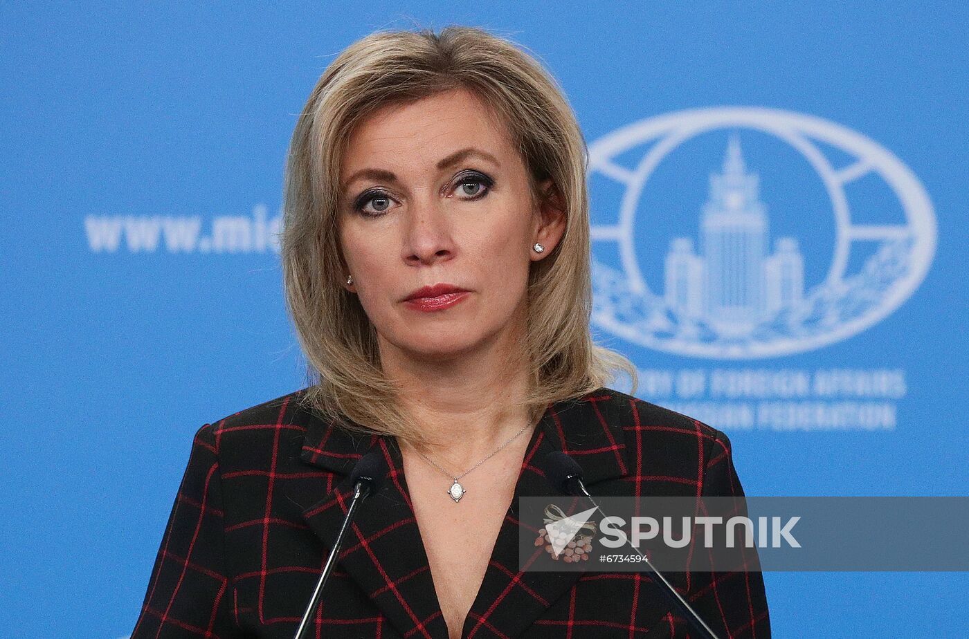 Russia Zakharova Briefing