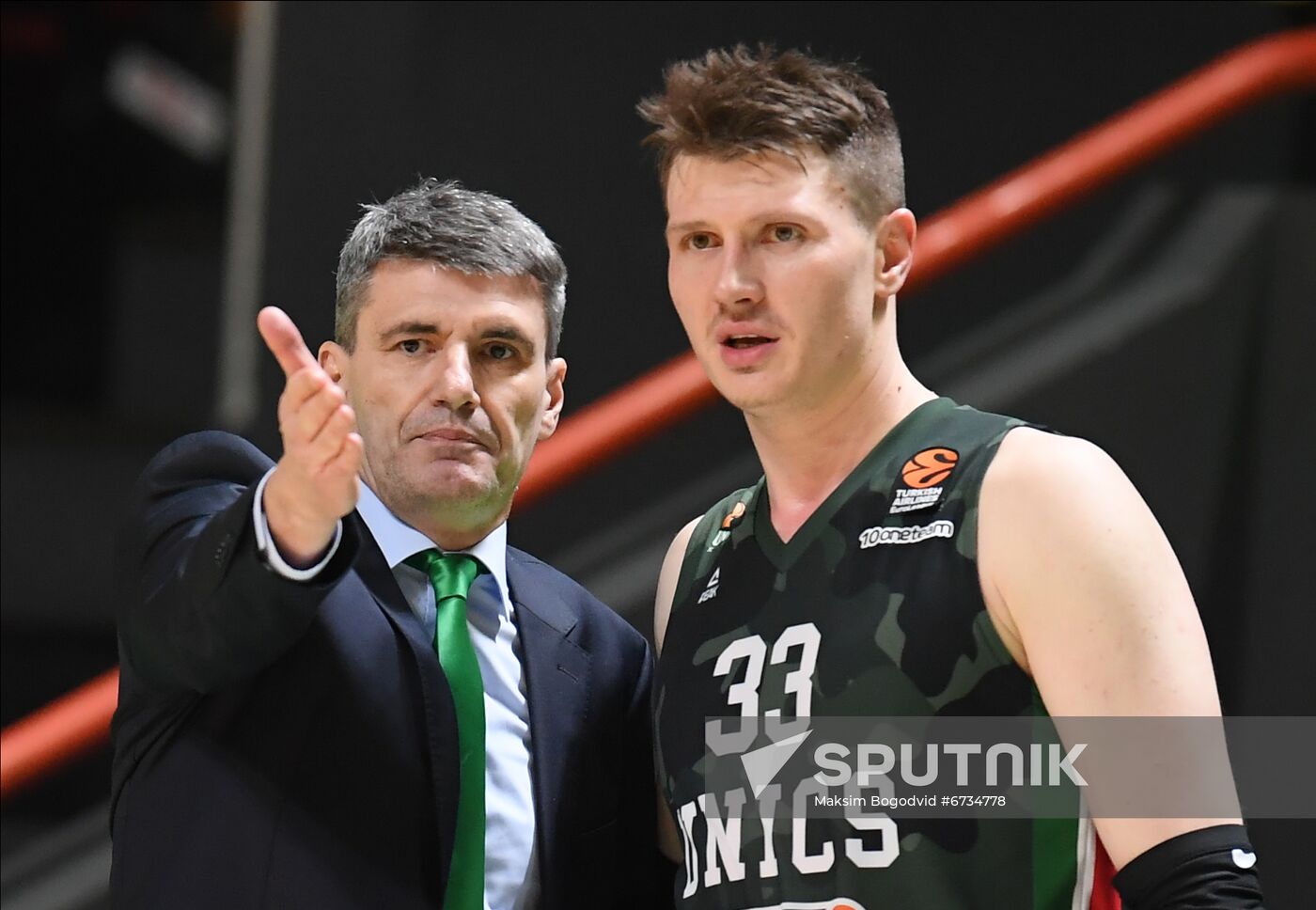 Russia Basketball Euroleague UNICS - Anadolu Efes