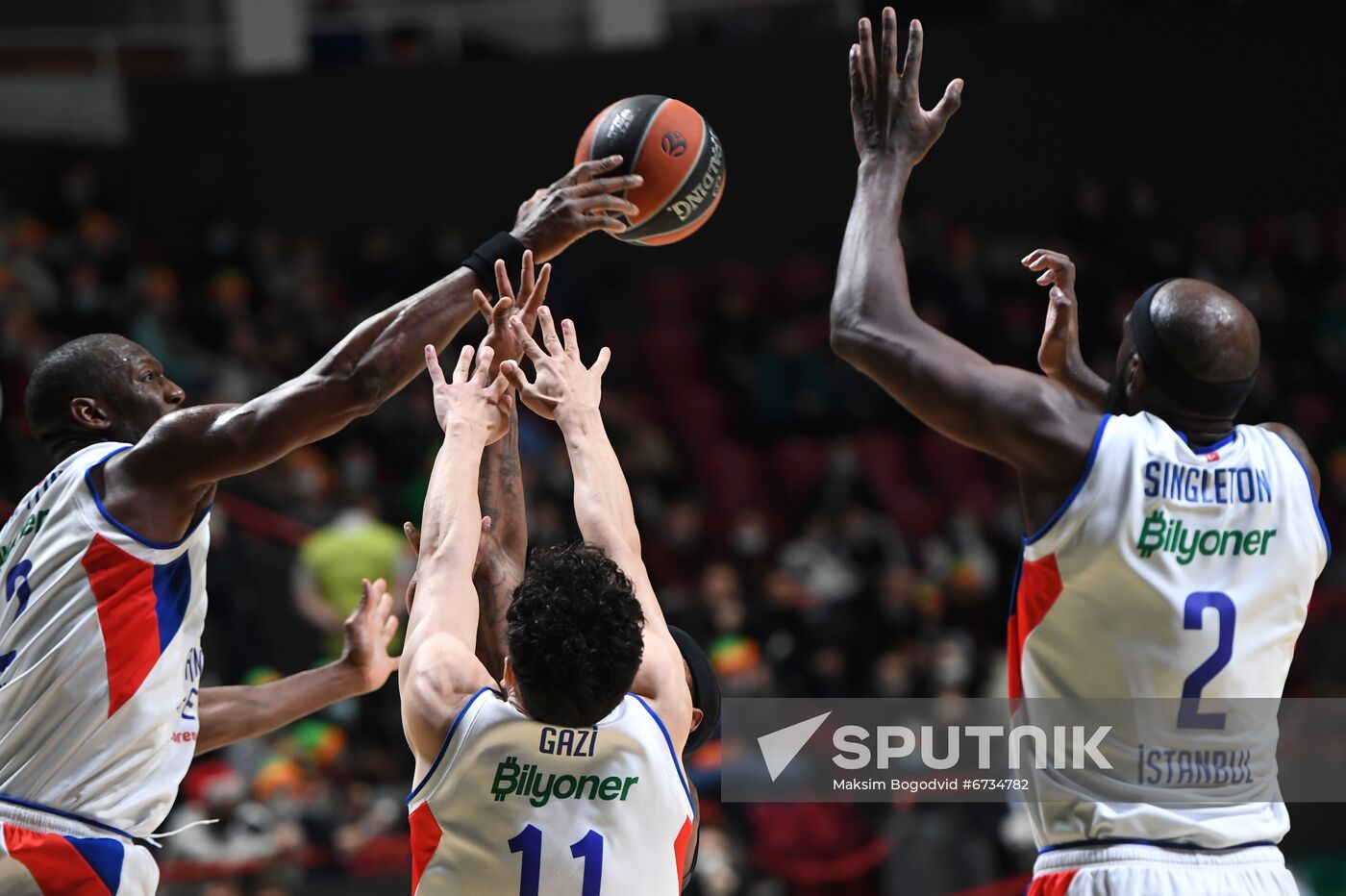Russia Basketball Euroleague UNICS - Anadolu Efes