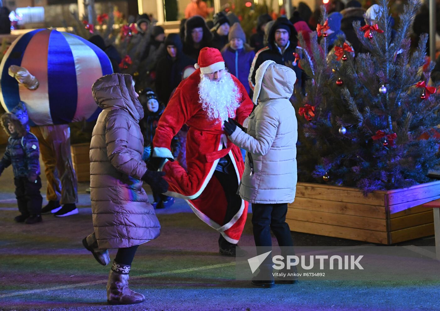 Russia New Year Celebration