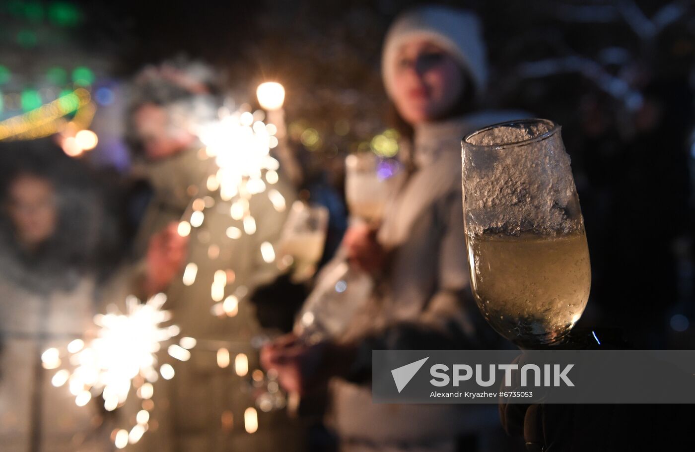 Russia New Year Celebration