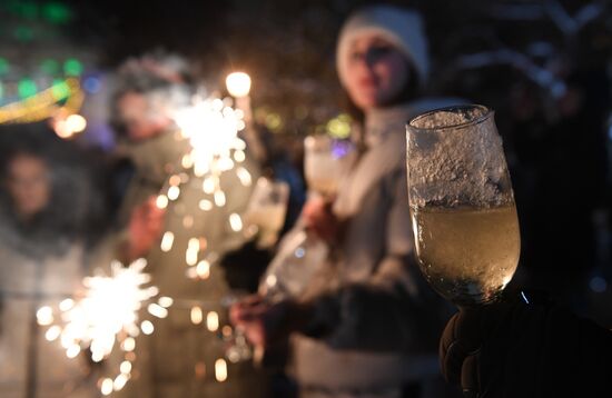 Russia New Year Celebration