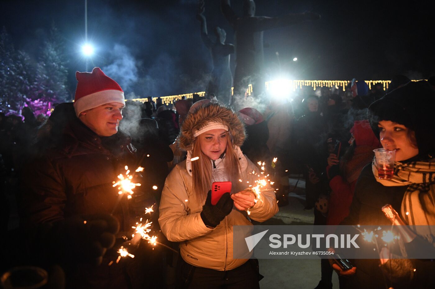 Russia New Year Celebration