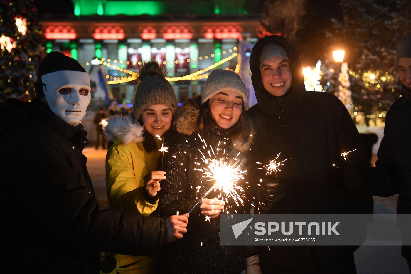 Russia New Year Celebration