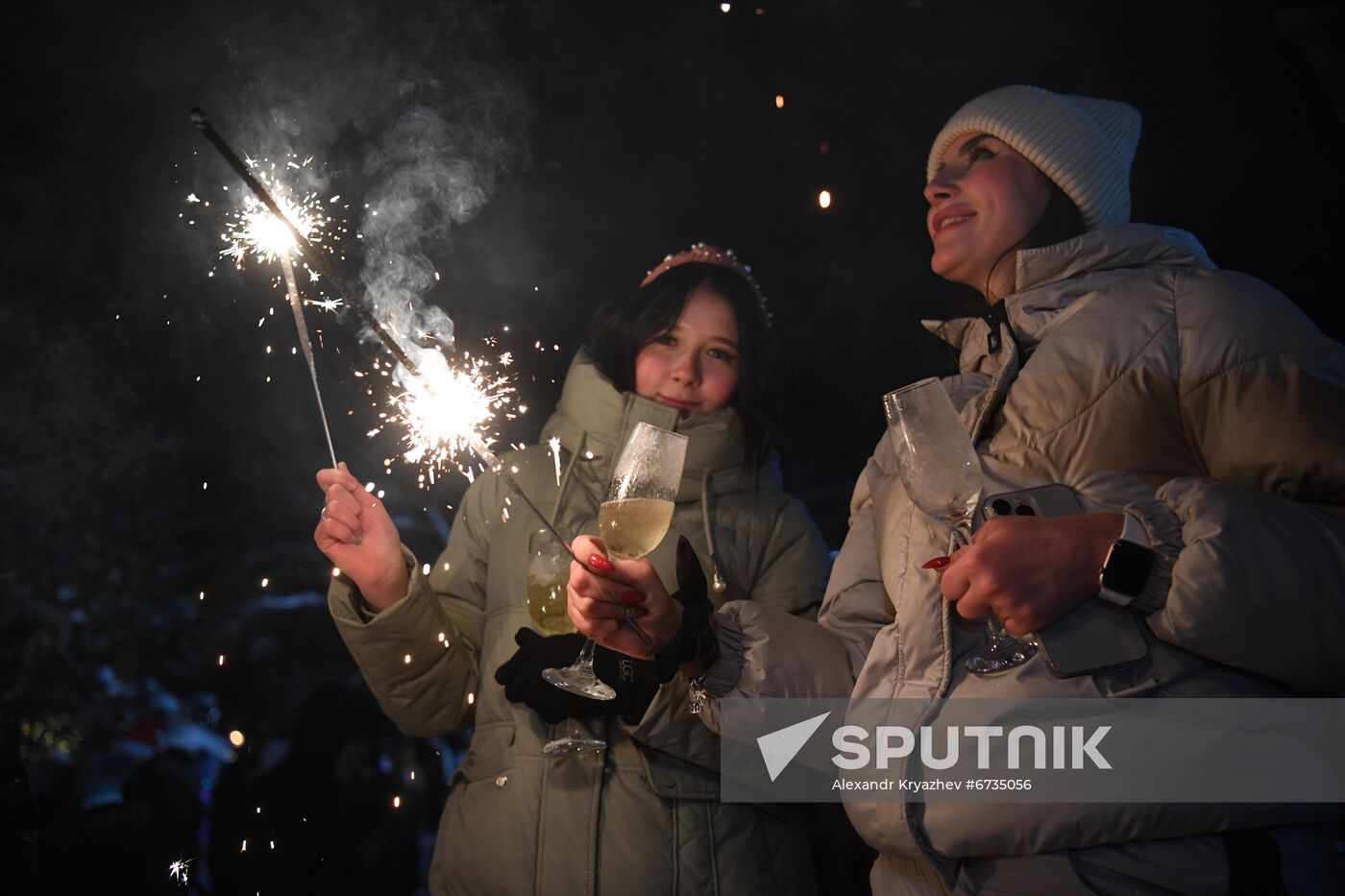 Russia New Year Celebration