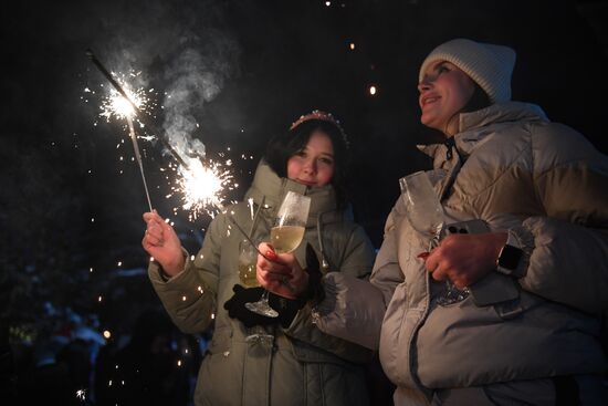 Russia New Year Celebration