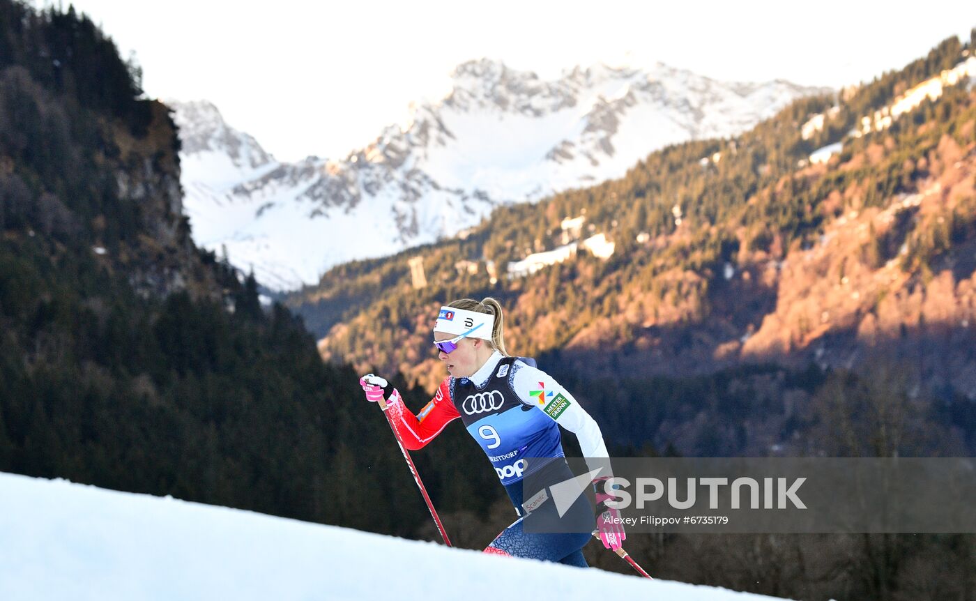 Germany Cross Country Skiing Tour de Ski Women