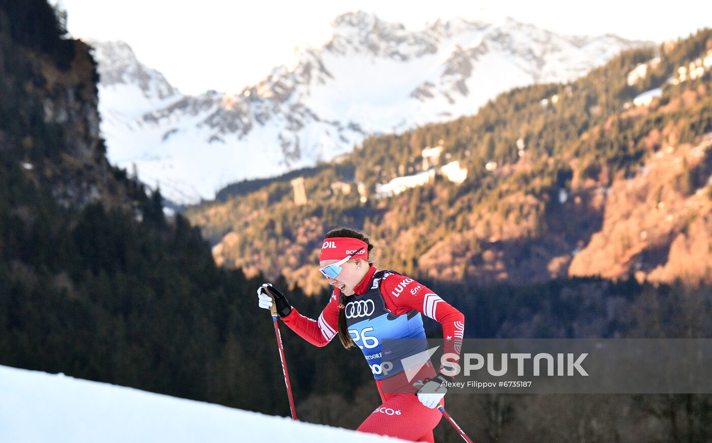 Germany Cross Country Skiing Tour de Ski Women