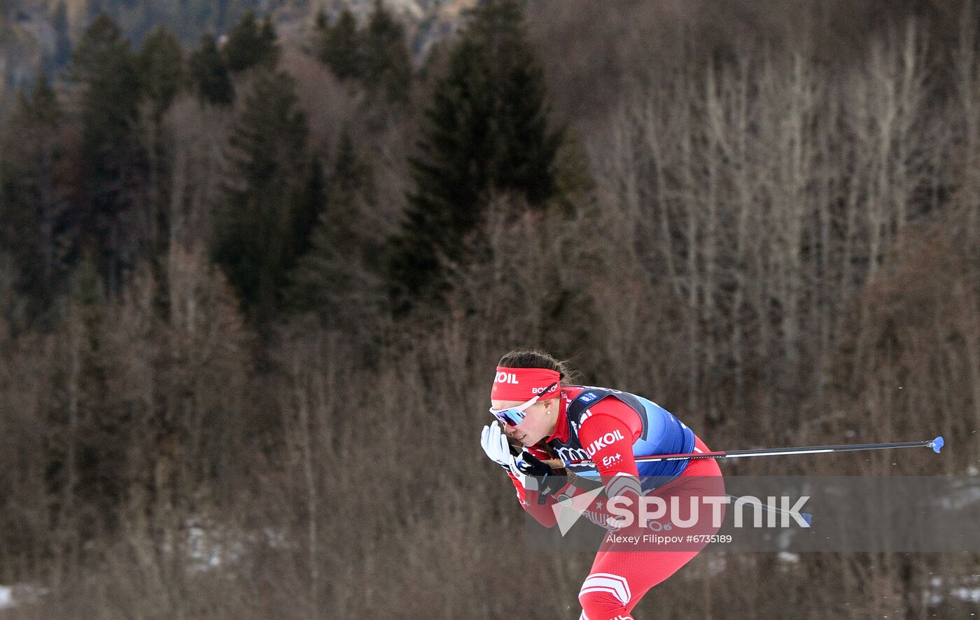 Germany Cross Country Skiing Tour de Ski Women