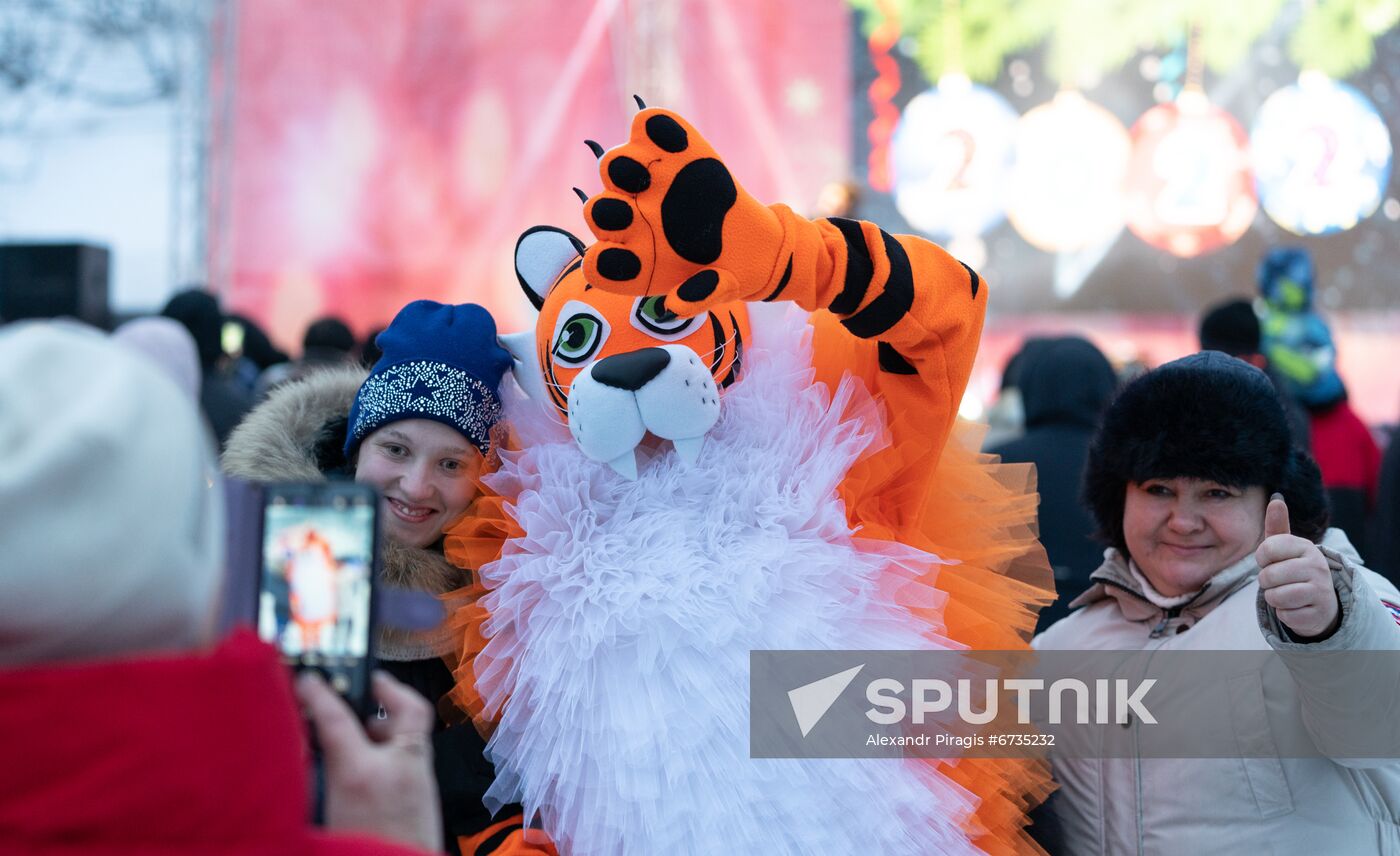 Russia New Year Celebration