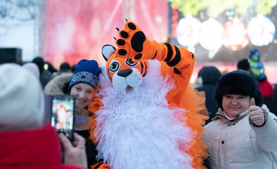 Russia New Year Celebration 