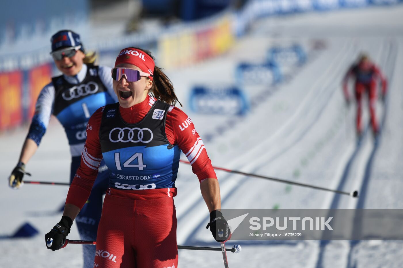 Germany Cross Country Skiing Tour de Ski Women