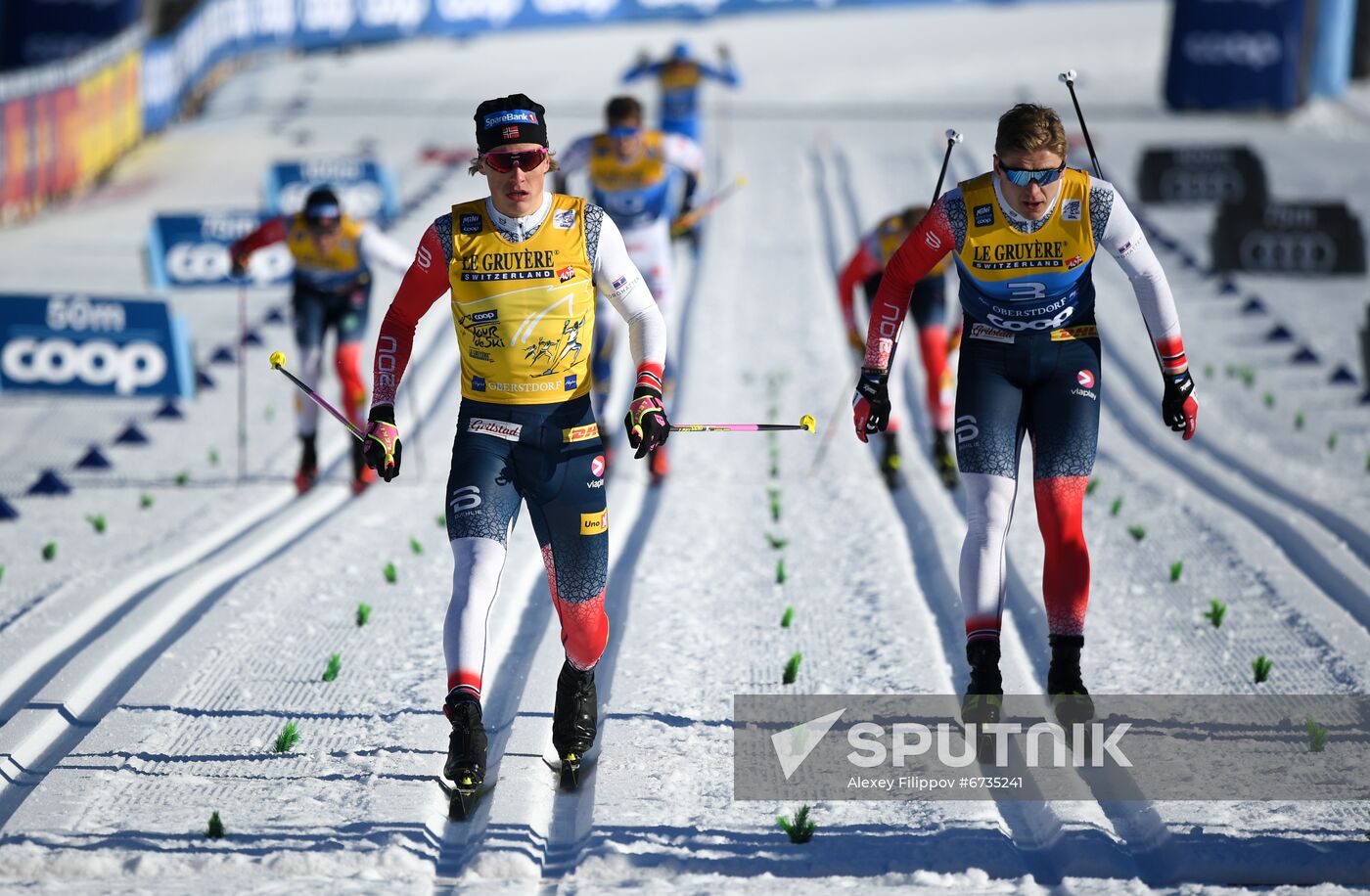 Germany Cross Country Skiing Tour de Ski Men