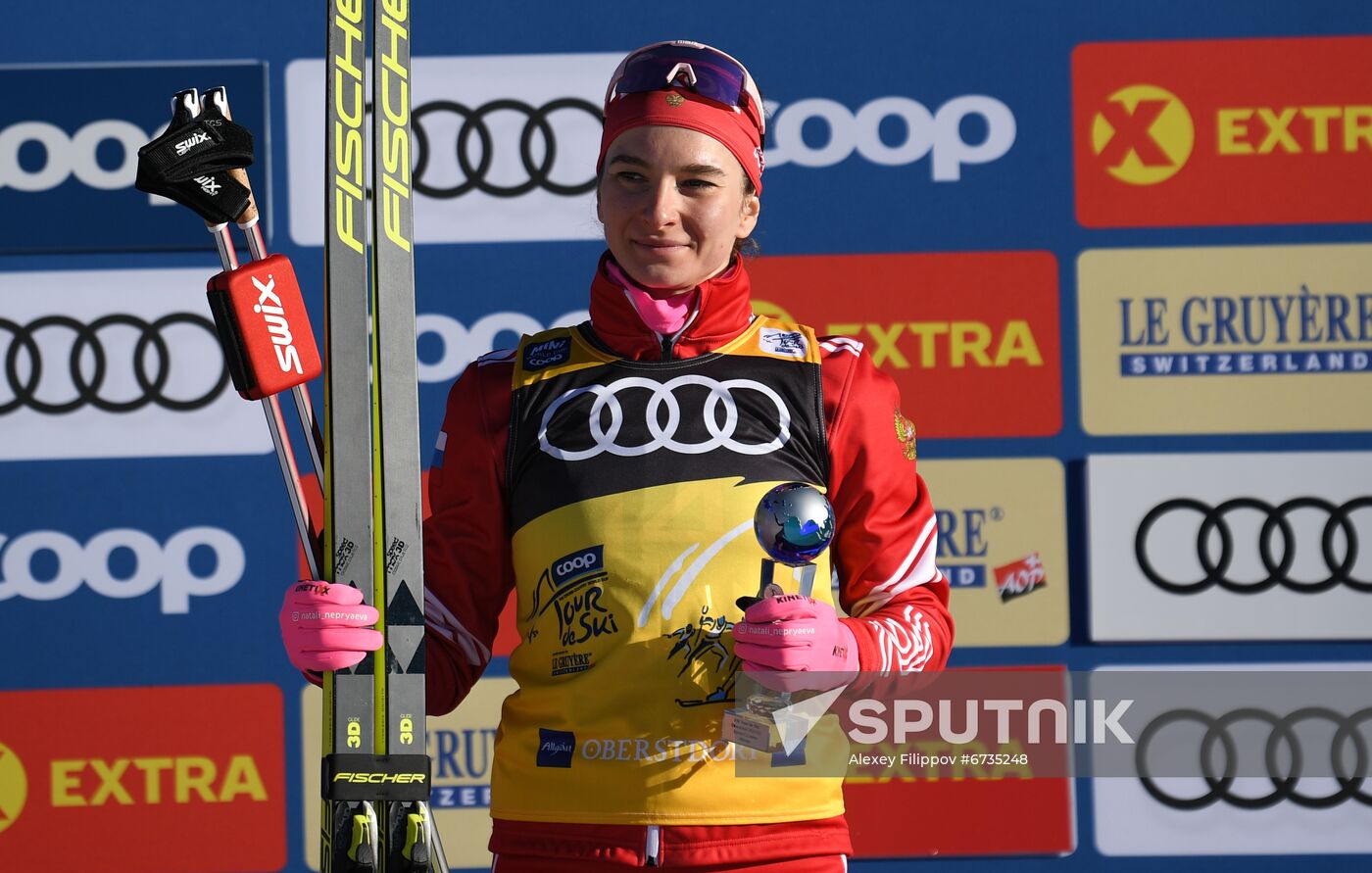 Germany Cross Country Skiing Tour de Ski Women