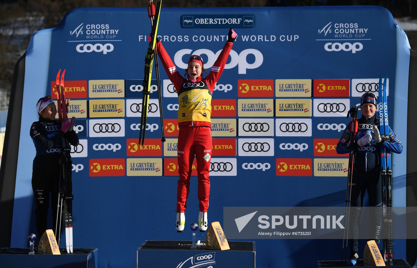 Germany Cross Country Skiing Tour de Ski Women