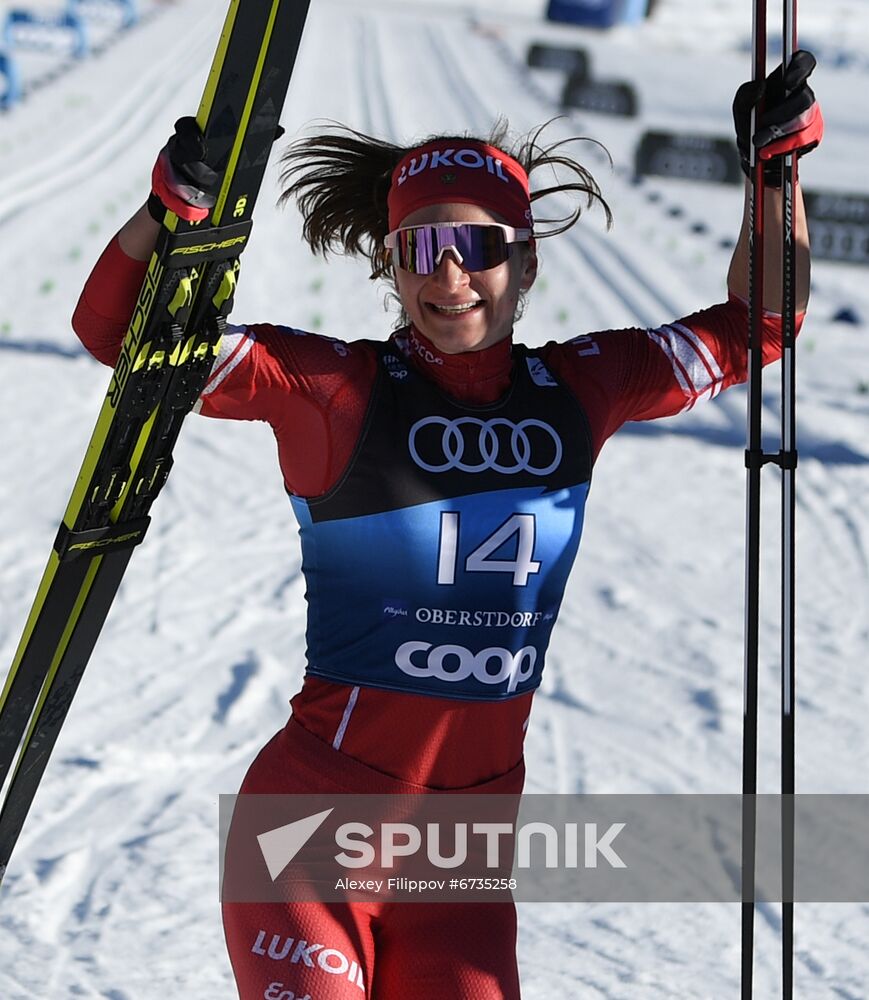 Germany Cross Country Skiing Tour de Ski Women