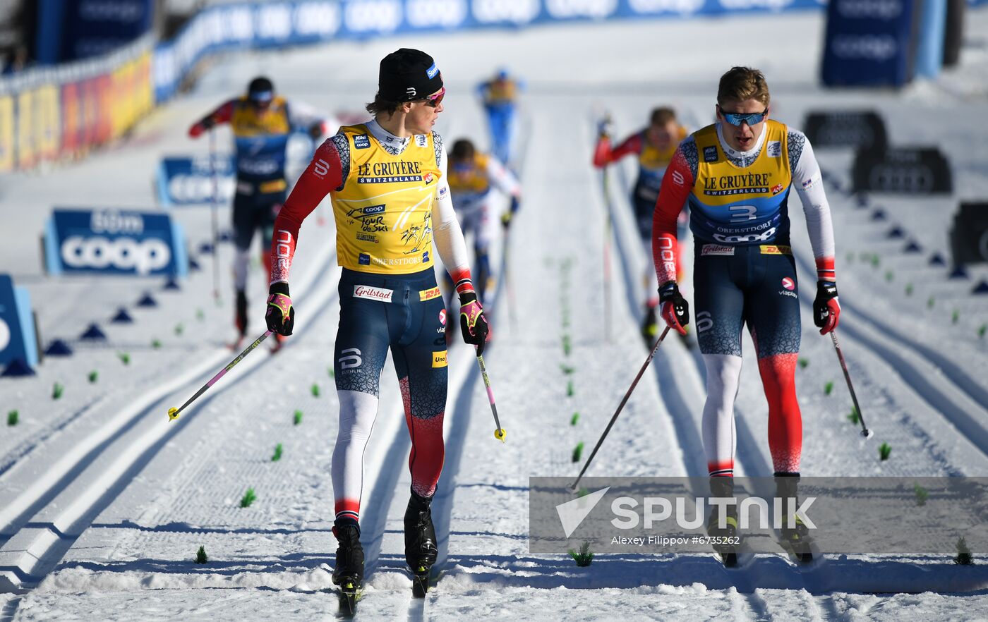 Germany Cross Country Skiing Tour de Ski Men