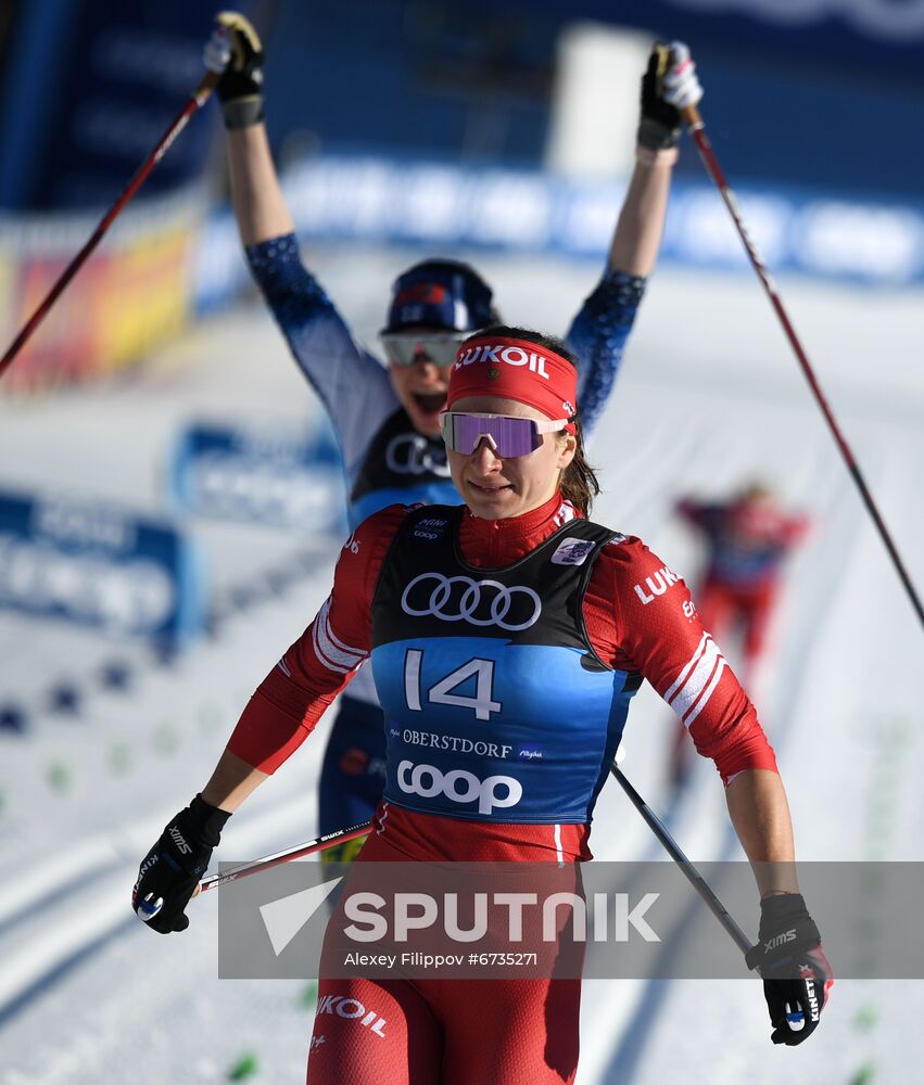 Germany Cross Country Skiing Tour de Ski Women