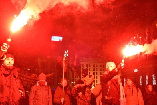 Ukraine Torch March