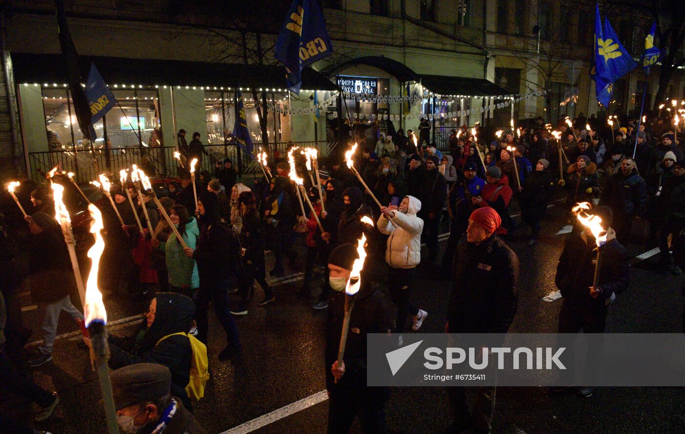 Ukraine Torch March
