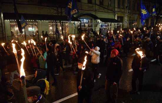 Ukraine Torch March