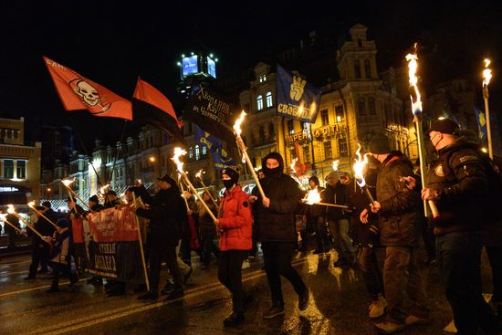 Ukraine Torch March