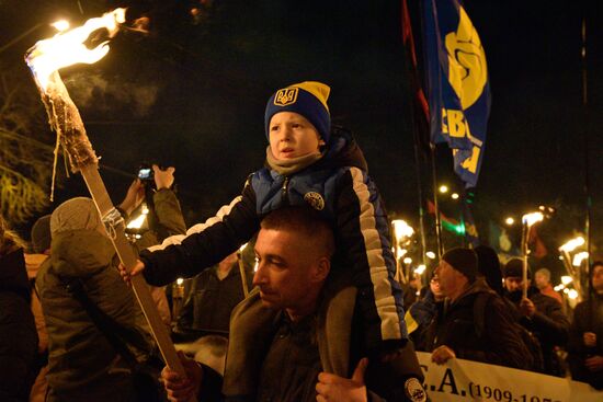 Ukraine Torch March