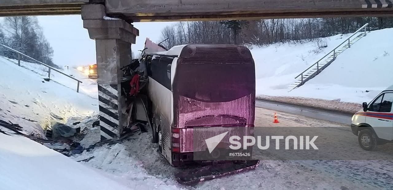 Russia Bus Crash