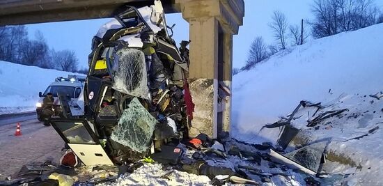 Russia Bus Crash