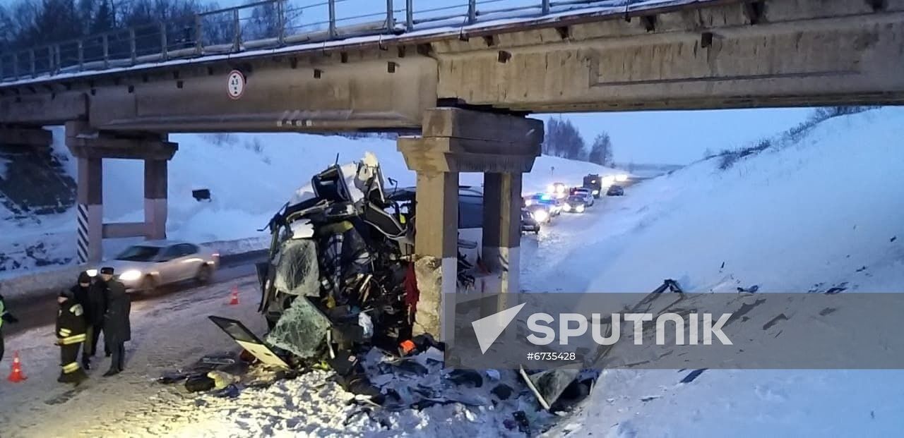 Russia Bus Crash